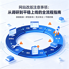 孝感建站-网站改版注意事项：从调研到平稳上线的全流程指南