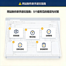 应城建站-网站制作新手避坑指南：5个最常见的错误与对策