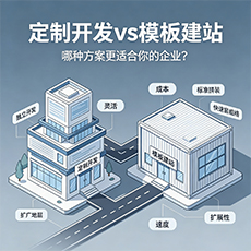 孝感建站-定制开发vs模板建站：哪种方案更适合你的企业？