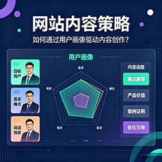 孝感建站-网站内容策略:如何通过用户画像驱动内容创作?