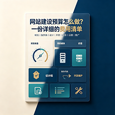 孝感建站-网站建设预算怎么做?一份详细的费用清单