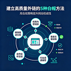 孝感建站-建立高质量外链的5种白帽方法